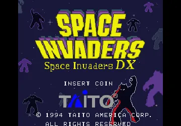 Space Invaders DX (US) v2.1 screen shot title